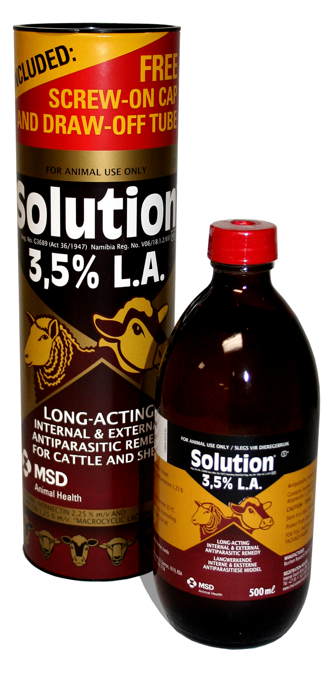 Solution 3.5% LA 500ml