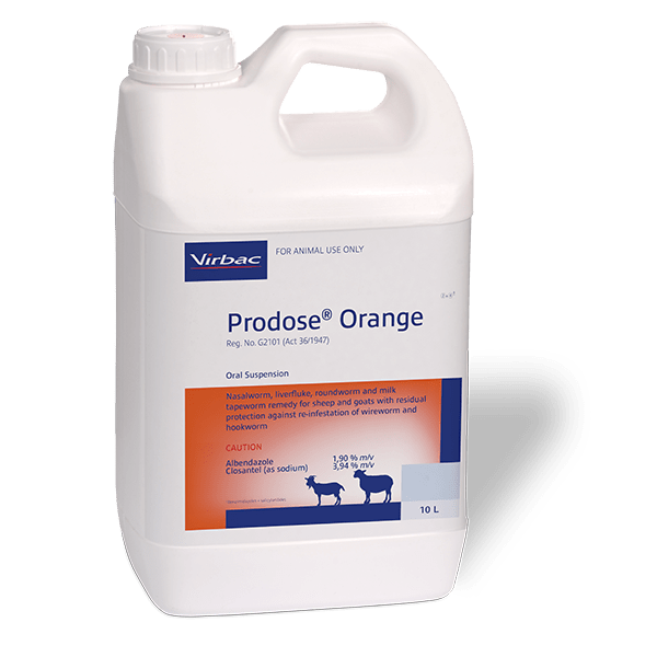 Prodose Orange 5L - Bovivet Inc - Livestock Health