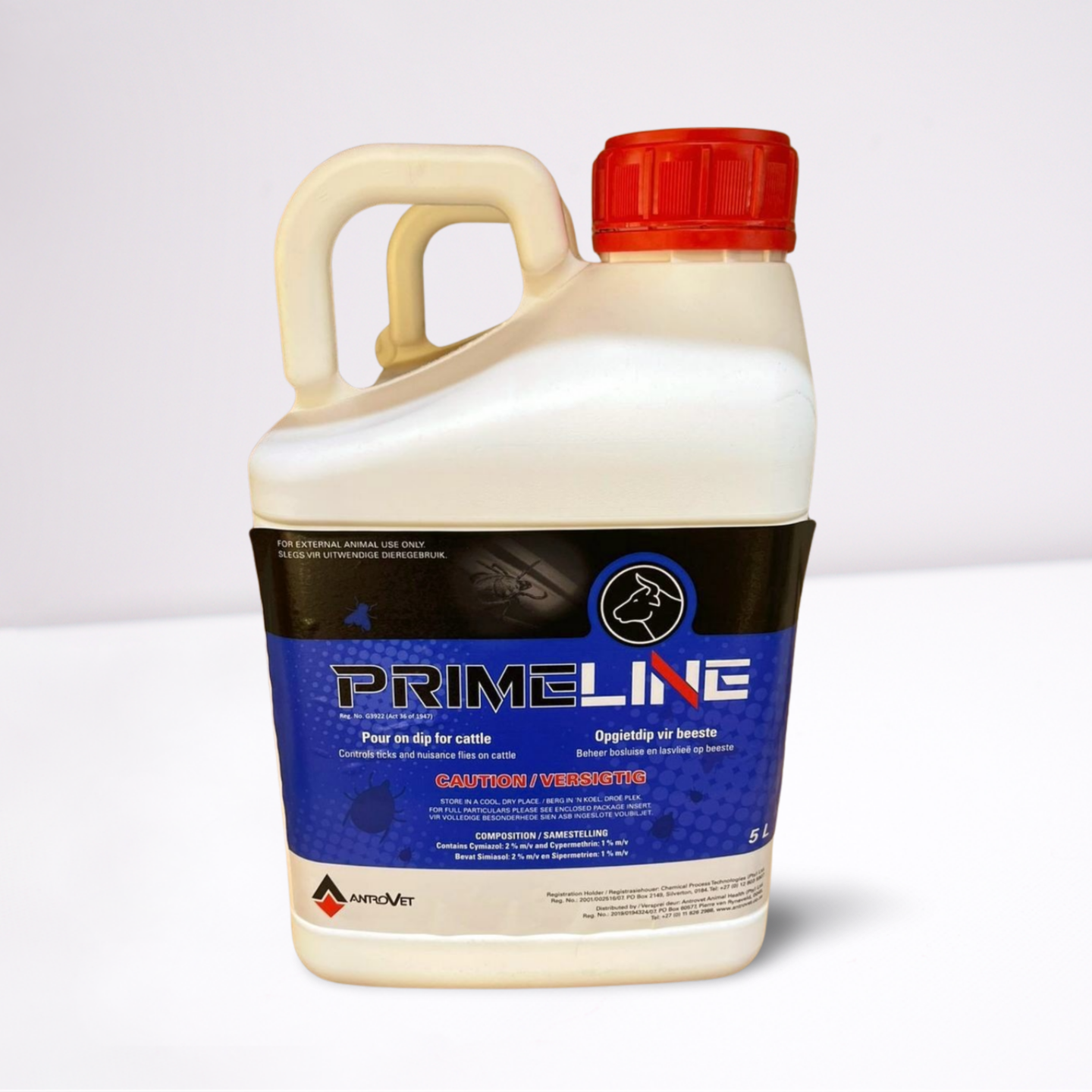 Primeline Pour-On Dip 20L - Bovivet Inc - Livestock Health