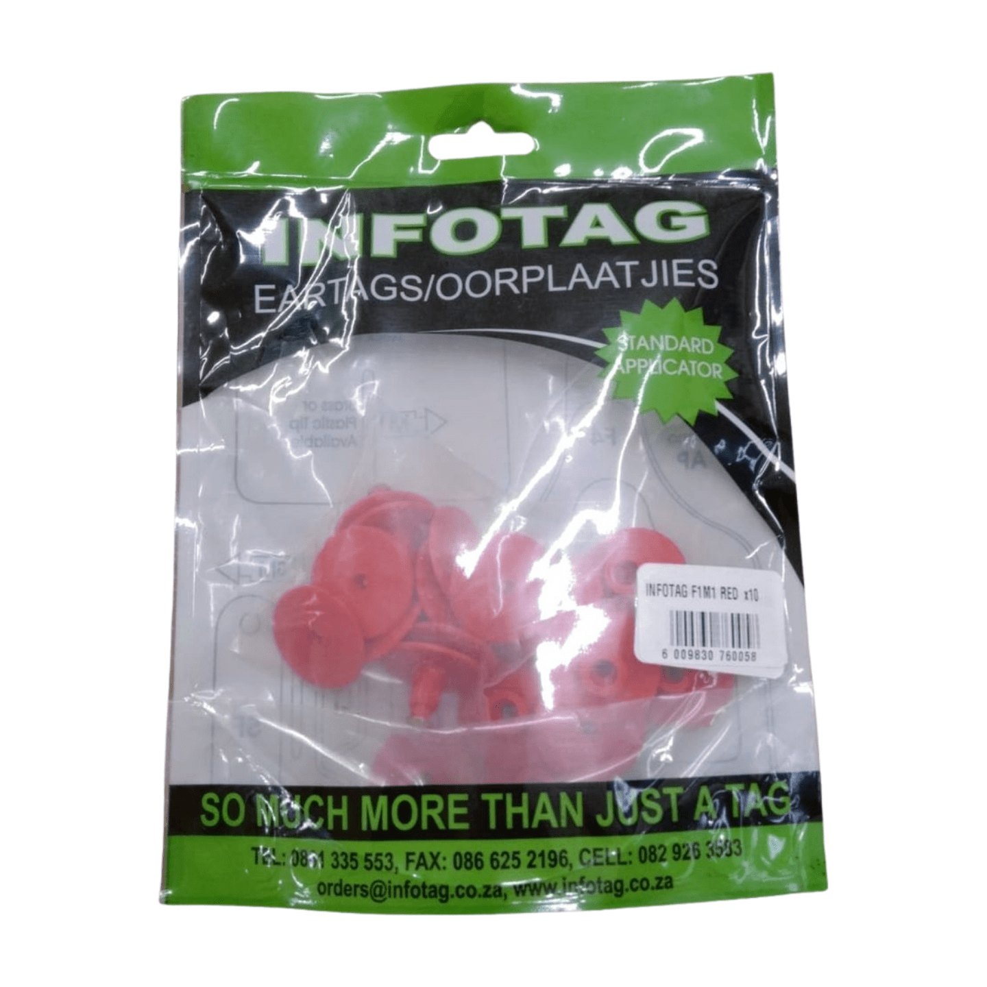 Sheep and goat ear Tags F1M1 (10) - Bovivet Inc - Livestock Health