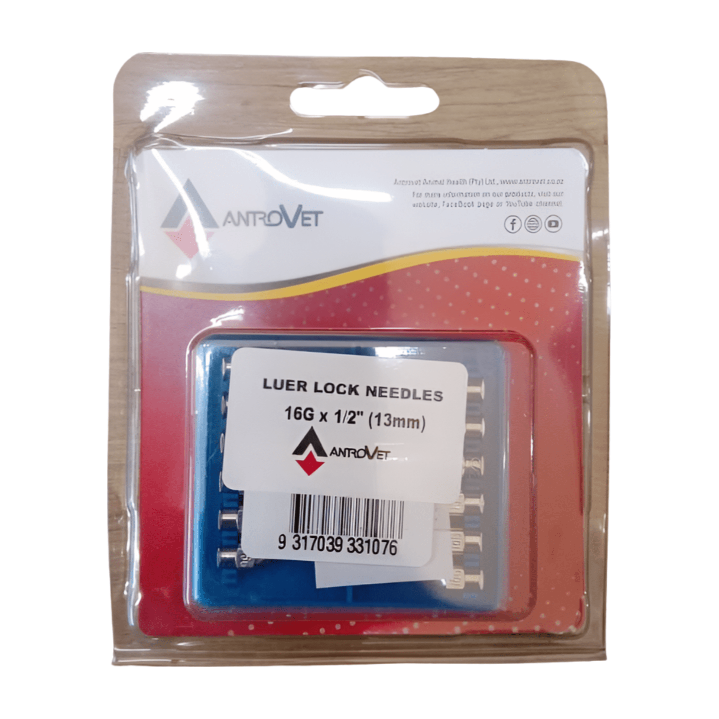 Luer Lock Needle (13mm) 12 pack - Bovivet Inc - Livestock Health