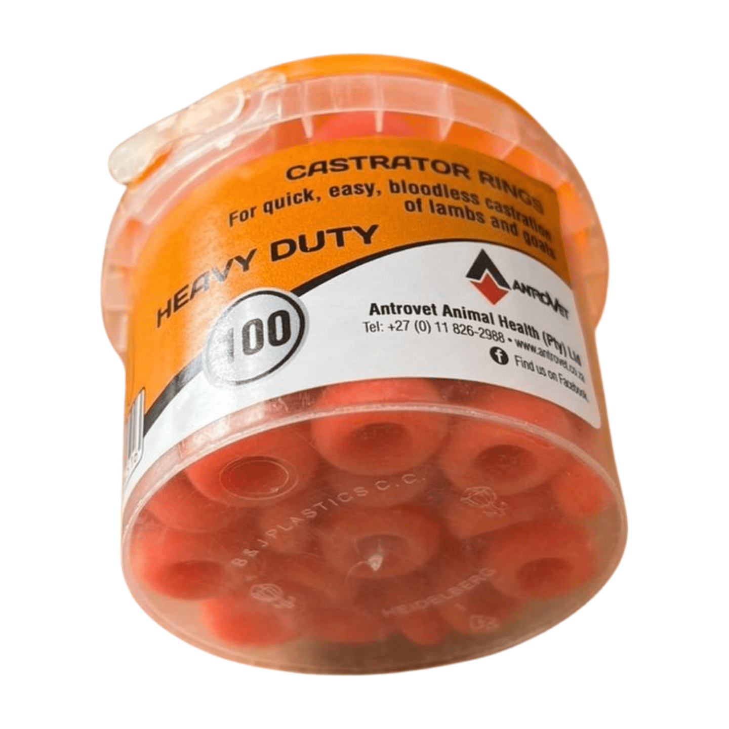 Castrating rings 100 Sheep & Goat - Bovivet Inc - Livestock Health
