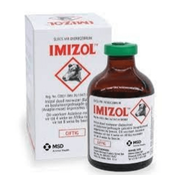 Imizol 100ml - (Redwater) - Bovivet Inc - Livestock Health