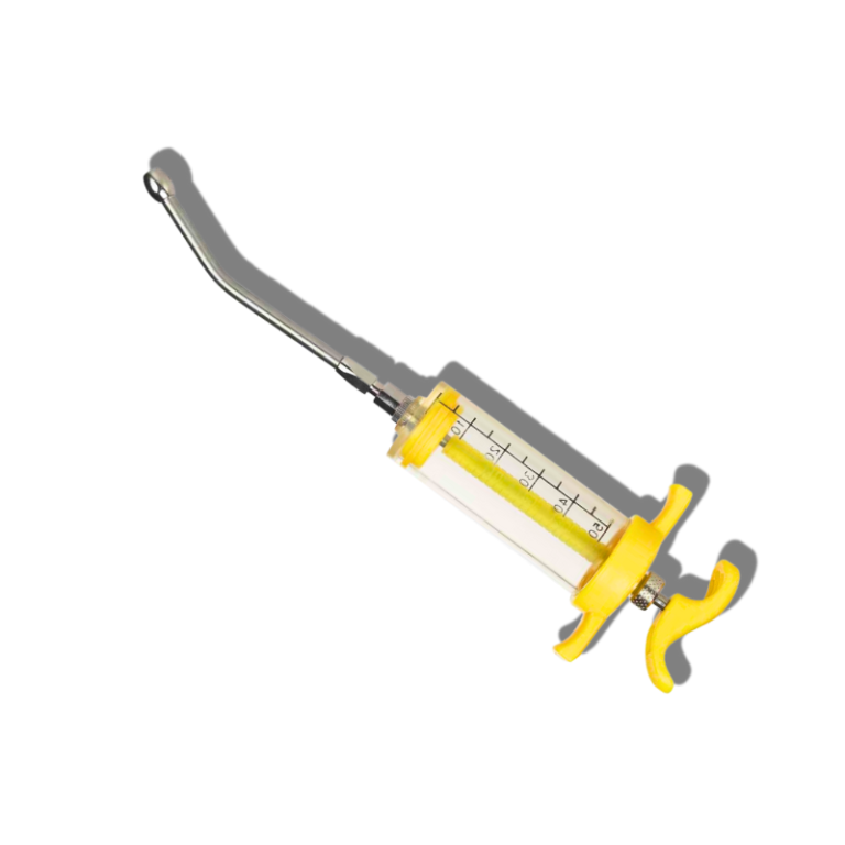 Syringe reusable nylon