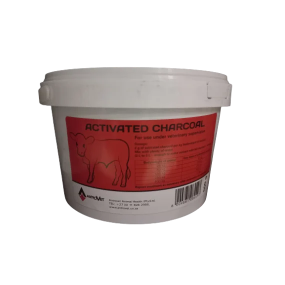 Antrovet Activated Charcoal 500g - Bovivet Inc - Livestock Health
