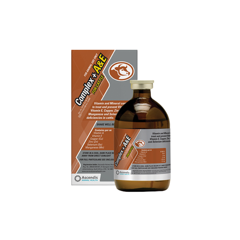 Complex +A&E for cattle