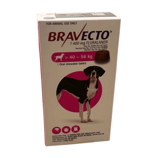 Bravecto Chew for X-Large Dogs 40–56kg - Bovivet Inc - Livestock Health