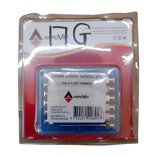 Luer Lock Needle (13mm) 12 pack - Bovivet Inc - Livestock Health