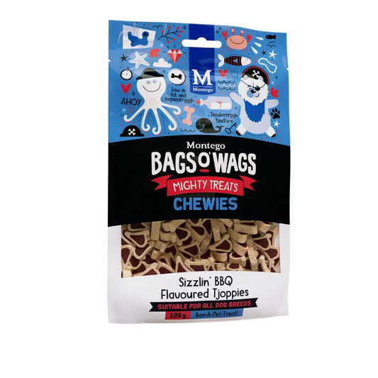 Bags O’ Wags Chewies – 120g Dog Treats - Bovivet Inc - Livestock Health